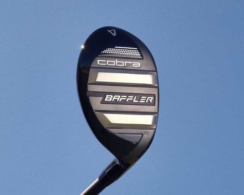 Cobra BAFFLER Black Silver heren hybrid