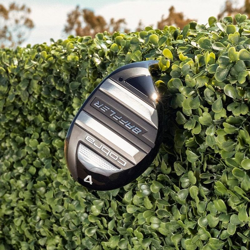 Cobra BAFFLER Black Silver heren hybrid