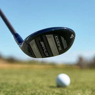Cobra BAFFLER Black Silver heren hybrid