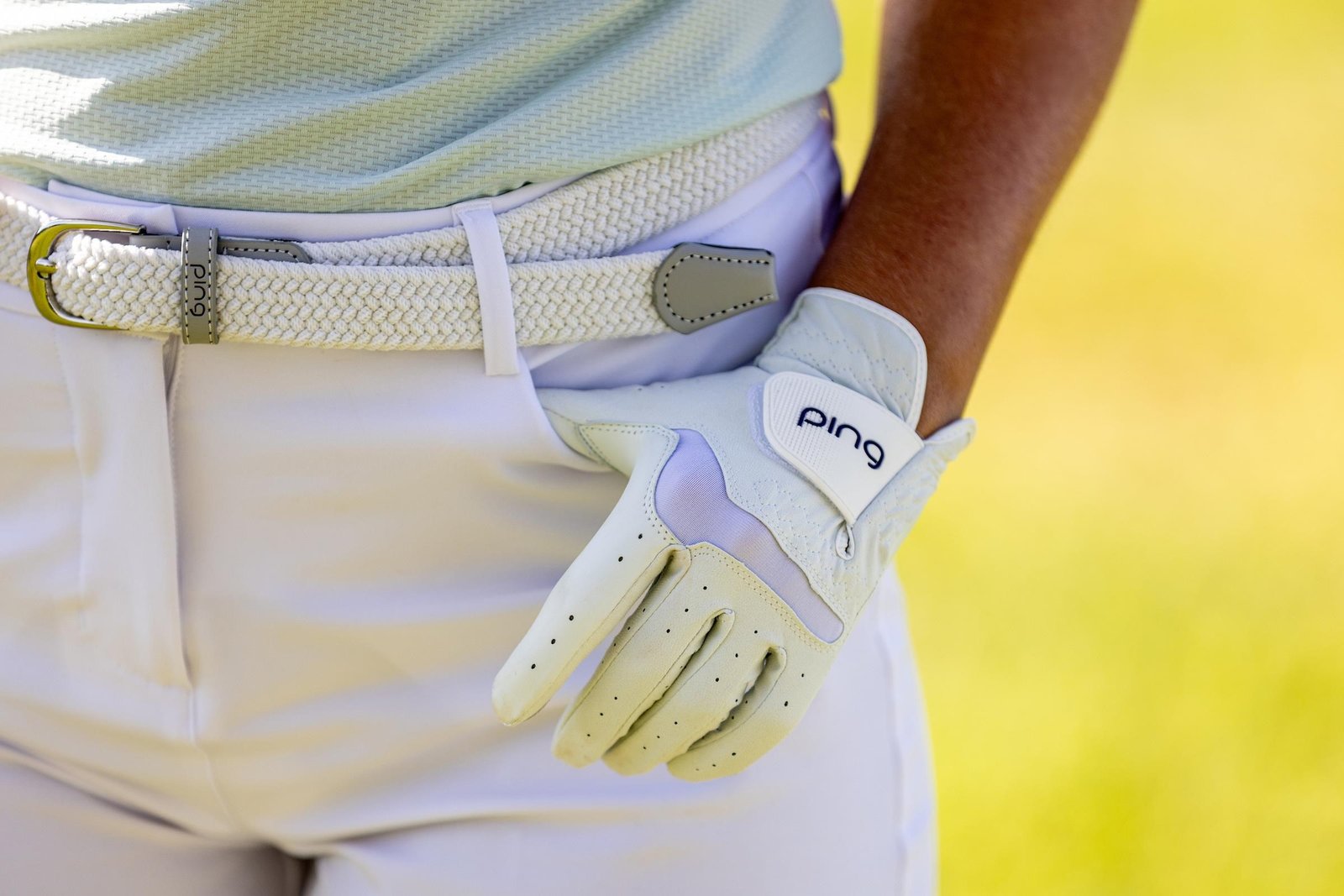 PING Sport G Le4 dames golfhandschoen, wit