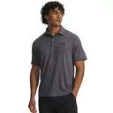 Under Armour Playoff 3.0 Printed heren polo, castlerock/black