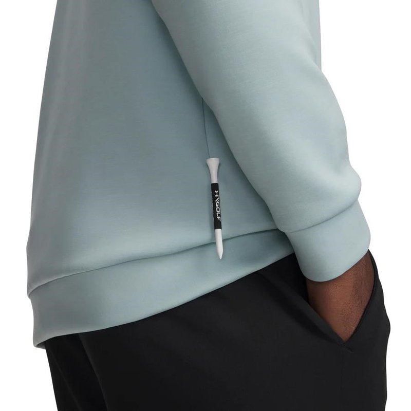 Under Armour UA Drive heren pullover, enamel blue/refresh mint