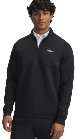 Under Armour Drive Pro Hybrid Half Zip heren sweater, zwart
