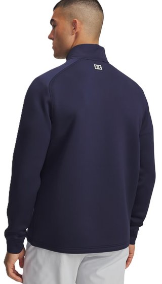 Under Armour Drive Pro Hybrid Half Zip heren sweatshirt, midnight navy/black