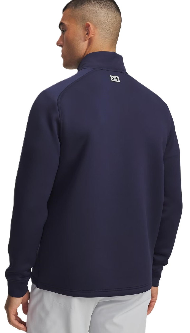 Under Armour Drive Pro Hybrid Half Zip heren sweatshirt, midnight navy/black
