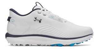 Under Armour Drive Fade 2 Spikeless heren golfschoenen, wit