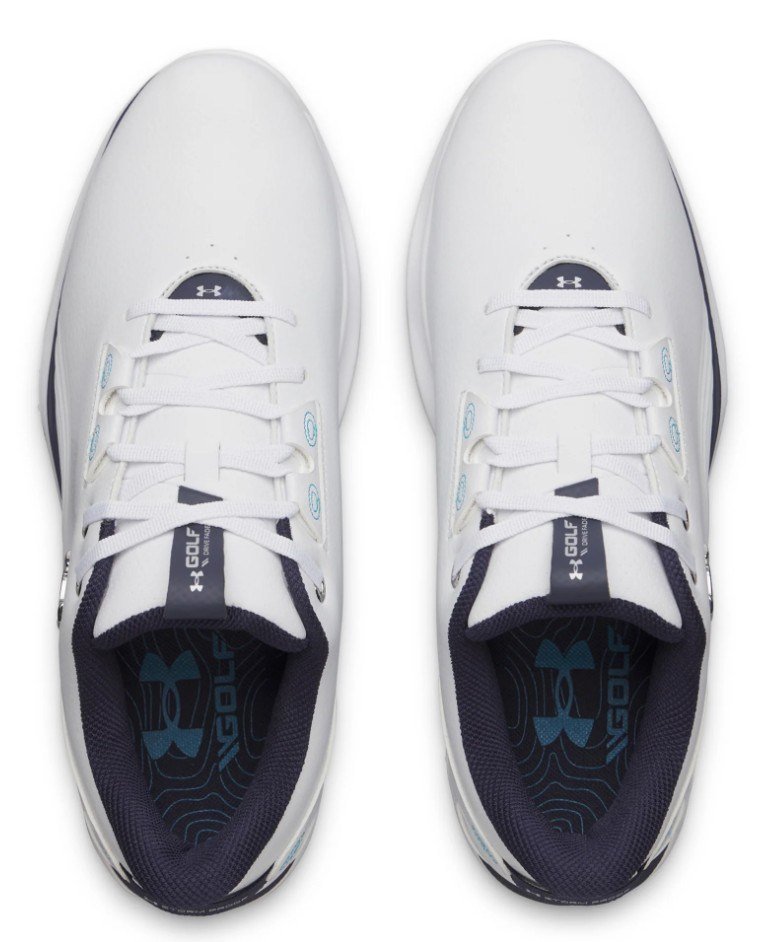 Under Armour Drive Fade 2 Spikeless heren golfschoenen, wit