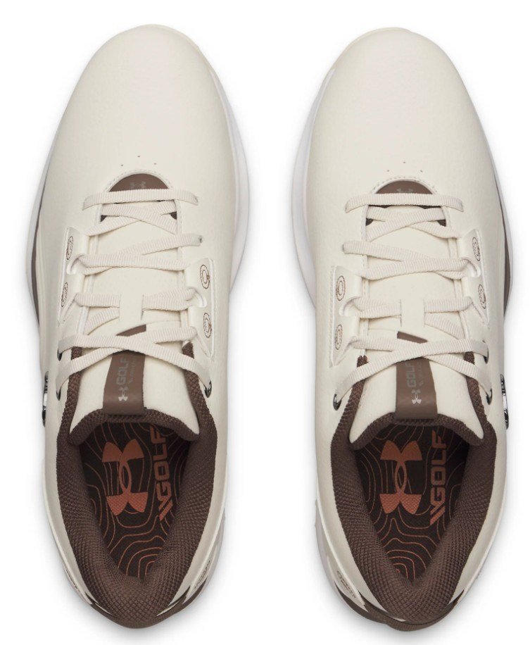 Under Armour Drive Fade 2 Spikeless heren golfschoenen, beige
