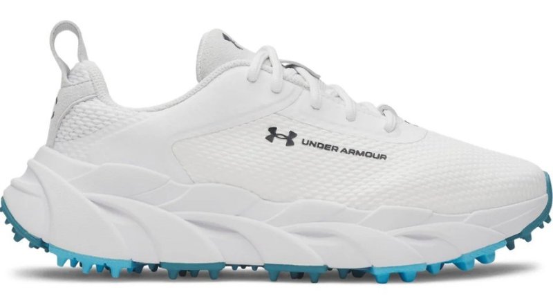 Under Armour Halo Tour Hybrid Spikeless dames golfschoenen, wit