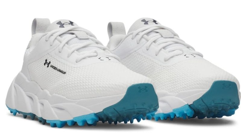 Under Armour Halo Tour Hybrid Spikeless dames golfschoenen, wit