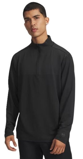 Under Armour Drive Lightweight 1/2 Zip heren sweatshirt, zwart
