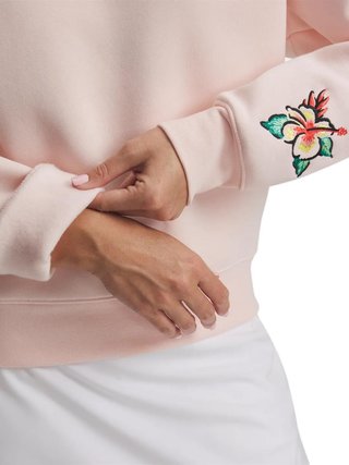 Under Armour Icon Golf Trip Crew dames sweater, roze