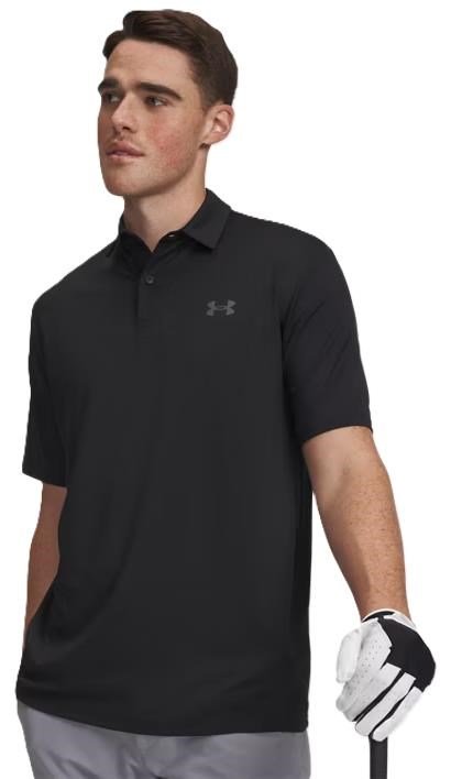 Under Armour Matchplay heren polo, zwart