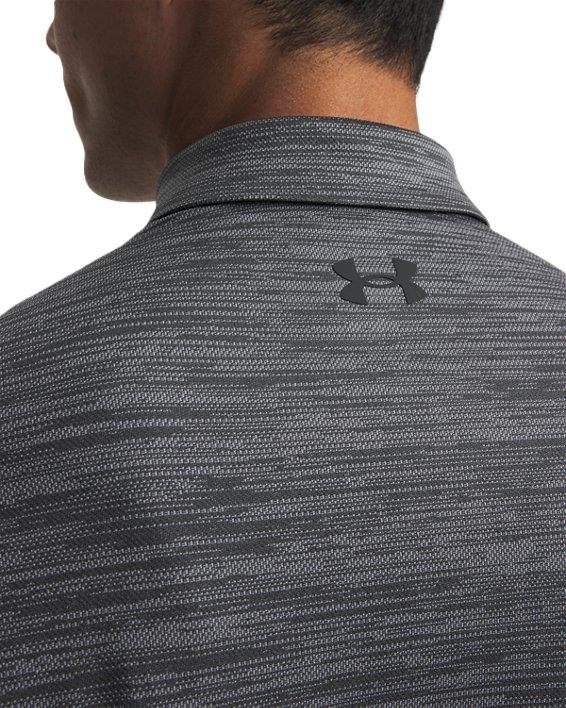 Under Armour Matchplay heren polo, castlerock/steel/black