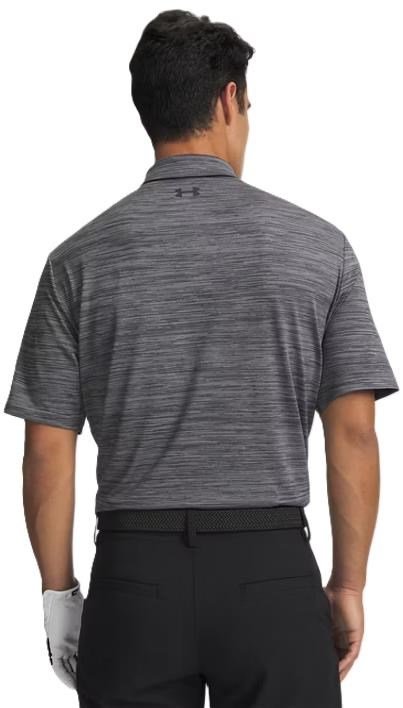 Under Armour Matchplay heren polo, castlerock/steel/black