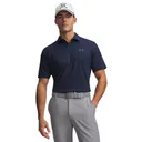 Under Armour Matchplay heren polo, academy/pitch gray