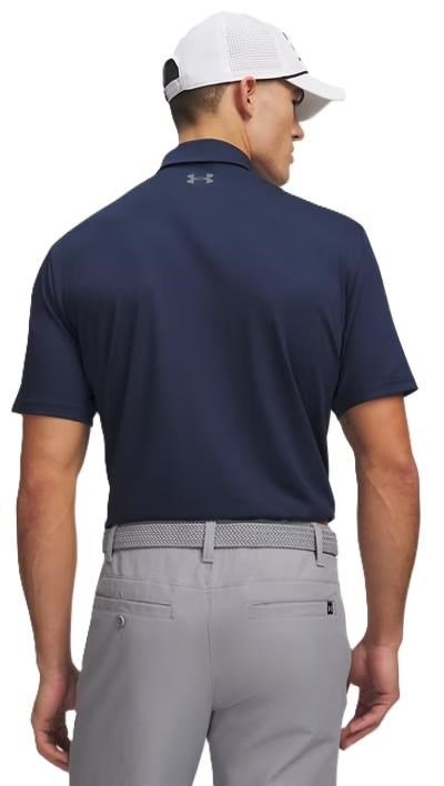 Under Armour Matchplay heren polo, academy/pitch gray