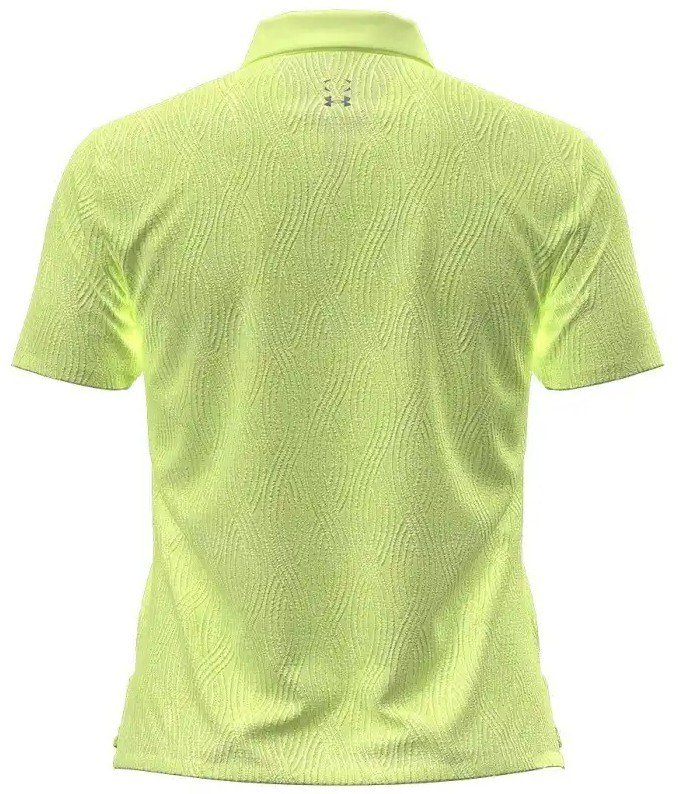Under Armour Halo Bonded Jacquard dames polo, fade green
