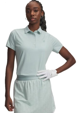 Under Armour Drive Short Sleeve dames polo, enamel blue