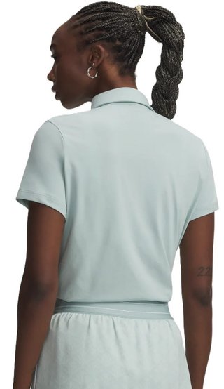 Under Armour Drive Short Sleeve dames polo, enamel blue