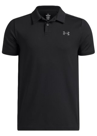 Under Armour Matchplay junior polo, zwart/castlerock