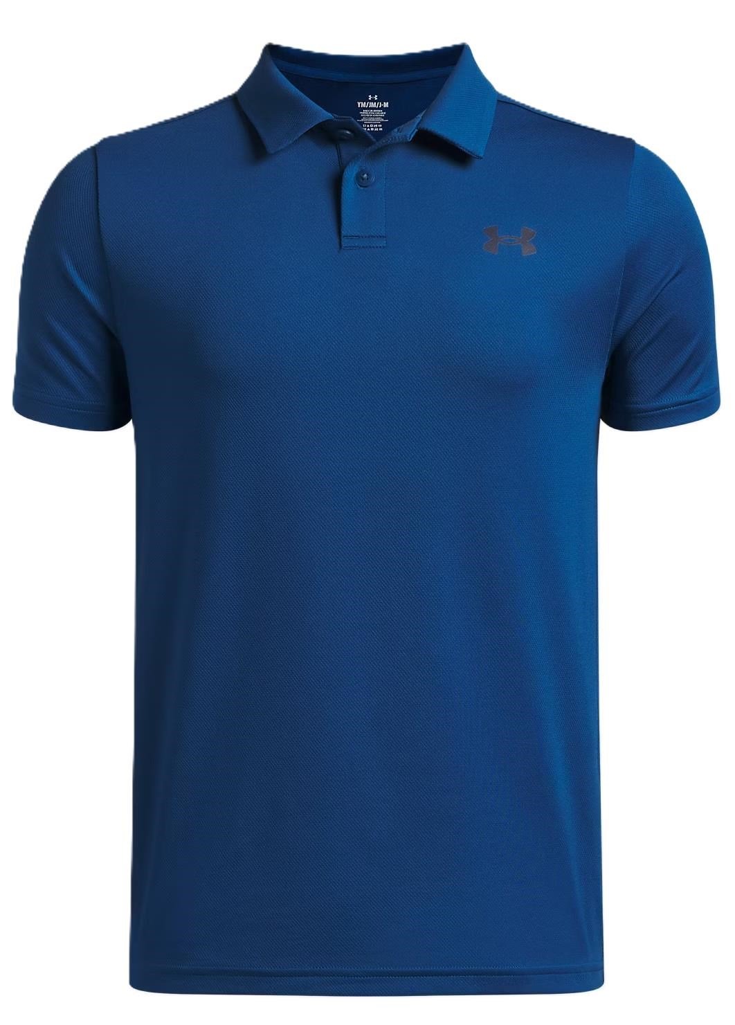 Under Armour Matchplay junior polo, varsity blue/midnight navy