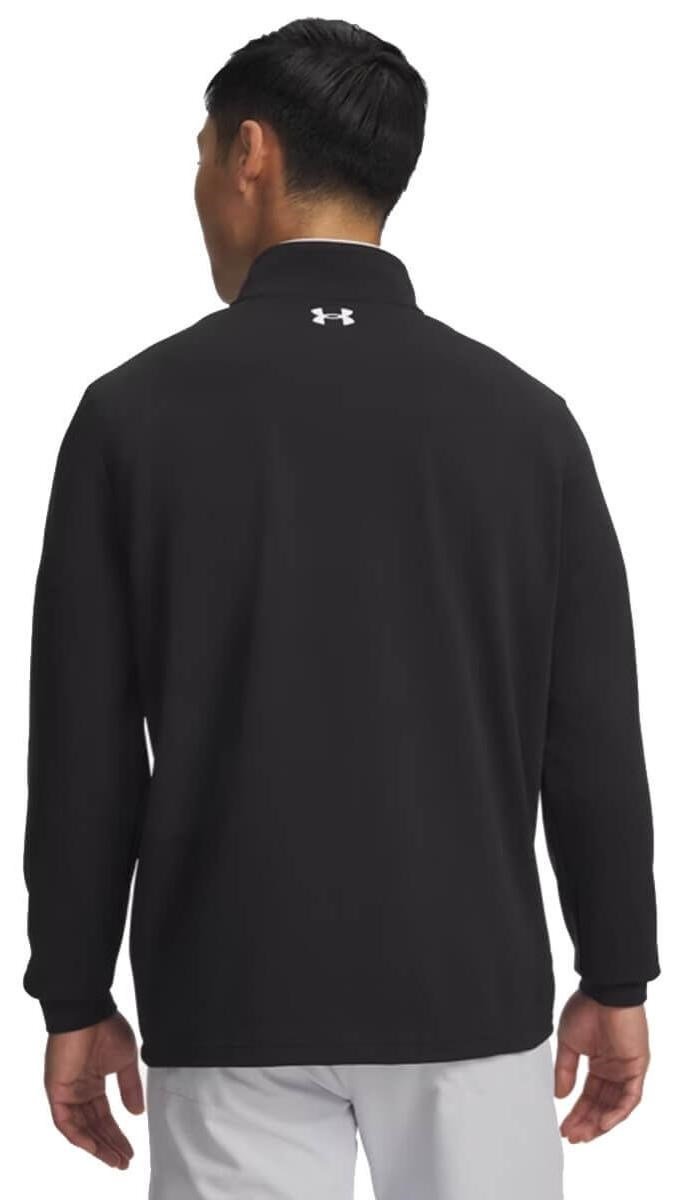 Under Armour MatchPlay 1/4 Zip heren sweater, zwart/wit