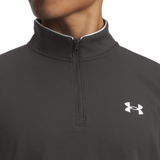 Under Armour MatchPlay 1/4 Zip heren sweater, castlerock/white
