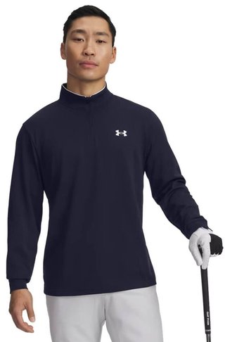 Under Armour MatchPlay 1/4 Zip heren sweater, navy