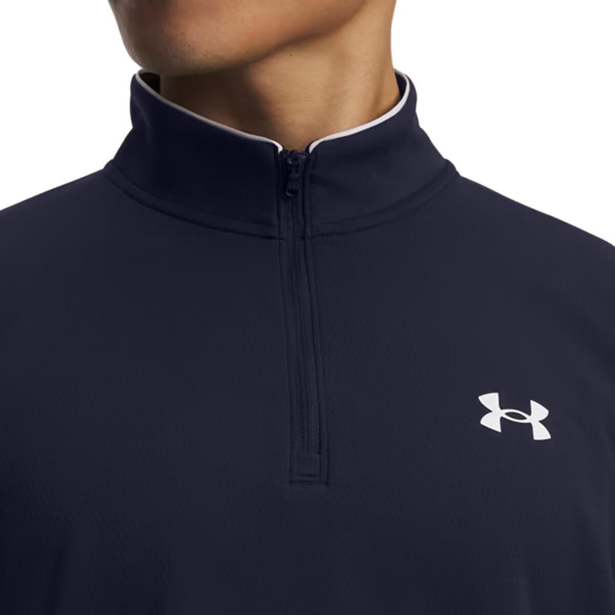Under Armour MatchPlay 1/4 Zip heren sweater, navy