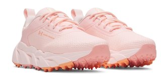 Under Armour Halo Tour Hybrid dames golfschoenen, roze