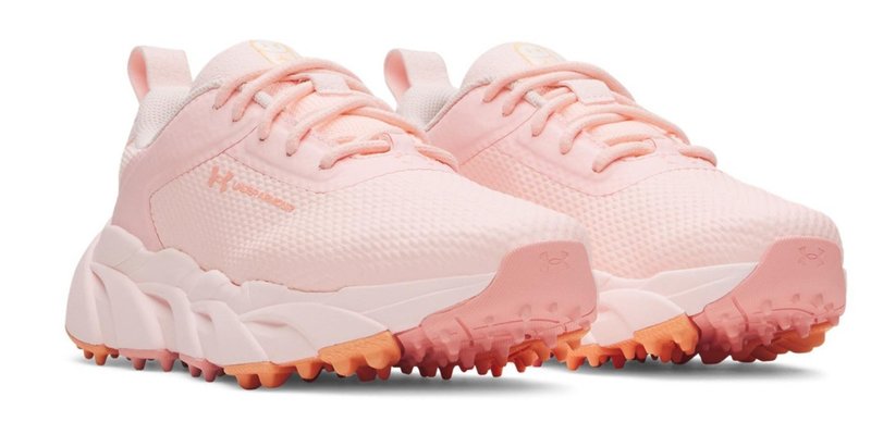 Under Armour Halo Tour Hybrid dames golfschoenen, roze