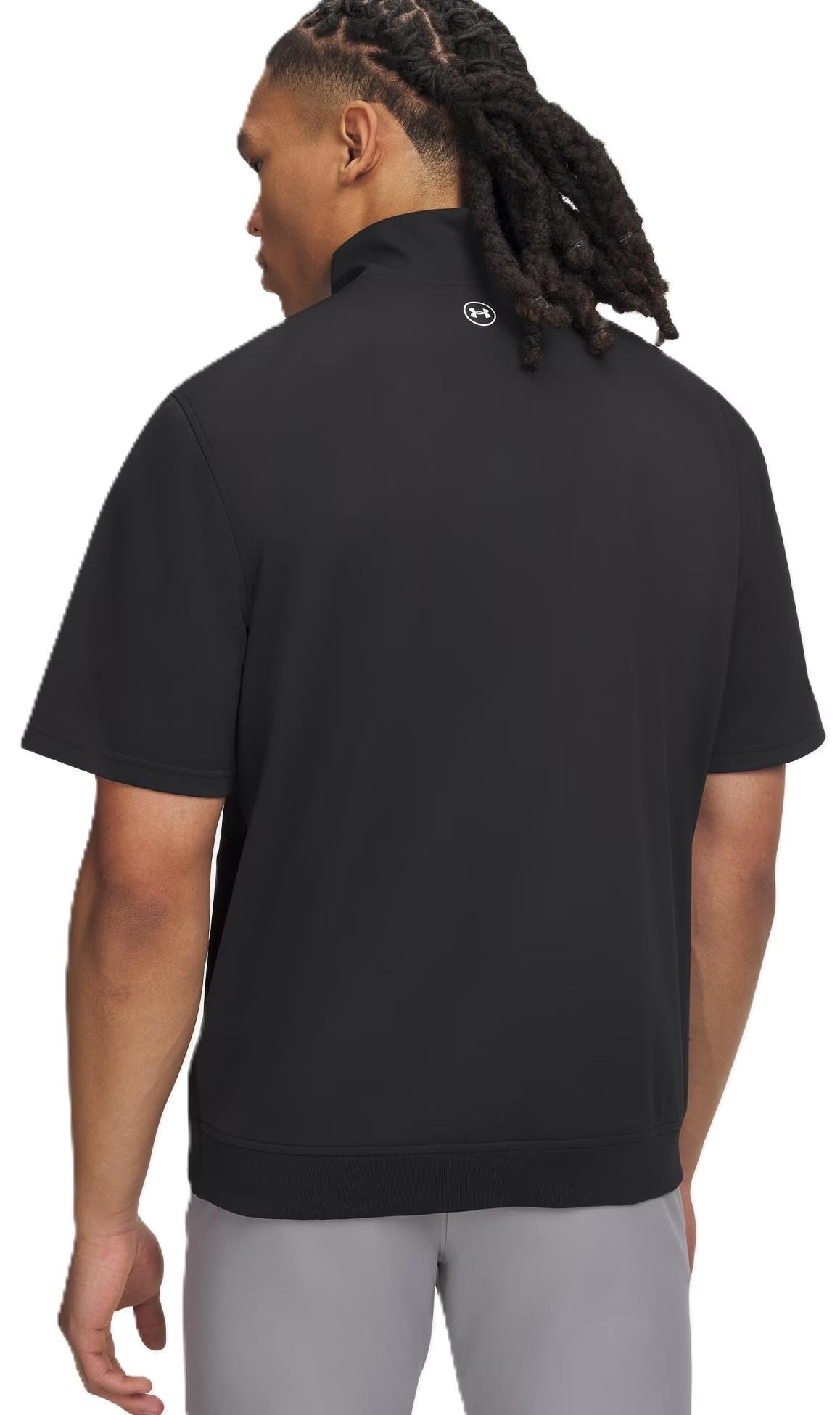 Under Armour Drive Wind SS 1/2 Zip heren jack, zwart