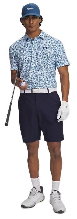 Under Armour Drive Tapered heren shorts, navy/halo gray