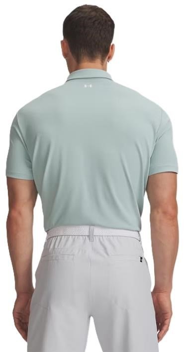 Under Armour Tee To Green Pique heren polo, enamelblue/white