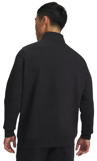 Under Armour Icon Fleece 1/4 Zip heren sweater, zwart