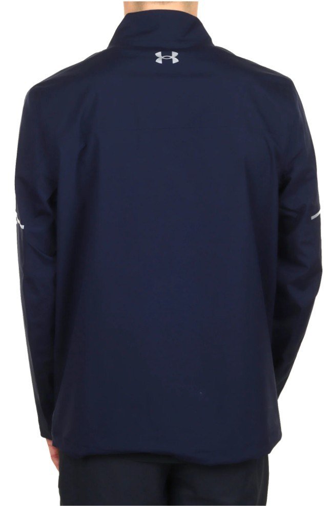 Under Armour Drive Rain heren jack, midnight navy/metallic silver