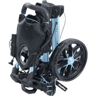 Bag Boy Nitron Auto-Open handtrolley, ijsblauw/wit