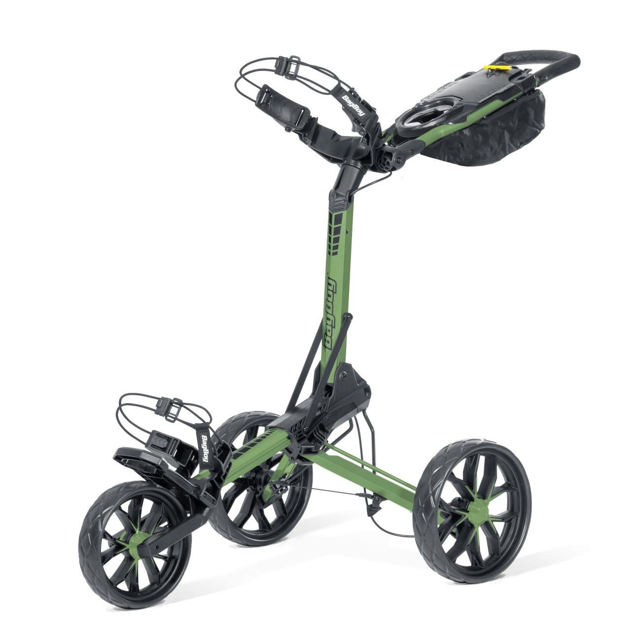 Bag Boy Slimfold Compact handtrolley, groen/zwart
