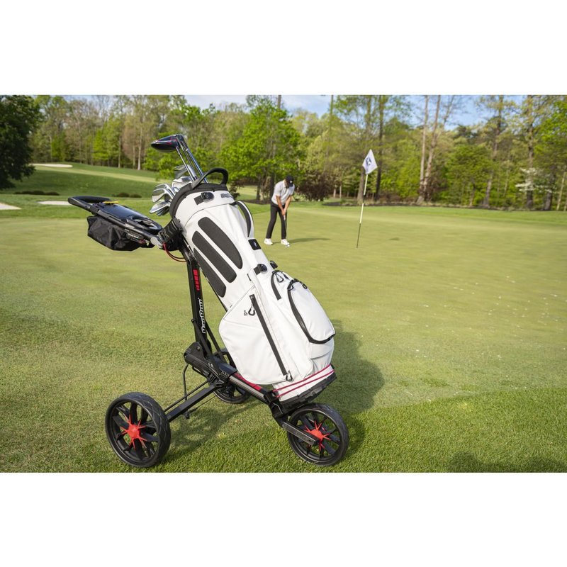Bag Boy Slimfold Compact handtrolley, groen/zwart