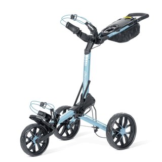 Bag Boy Slimfold Compact handtrolley, blauw/wit