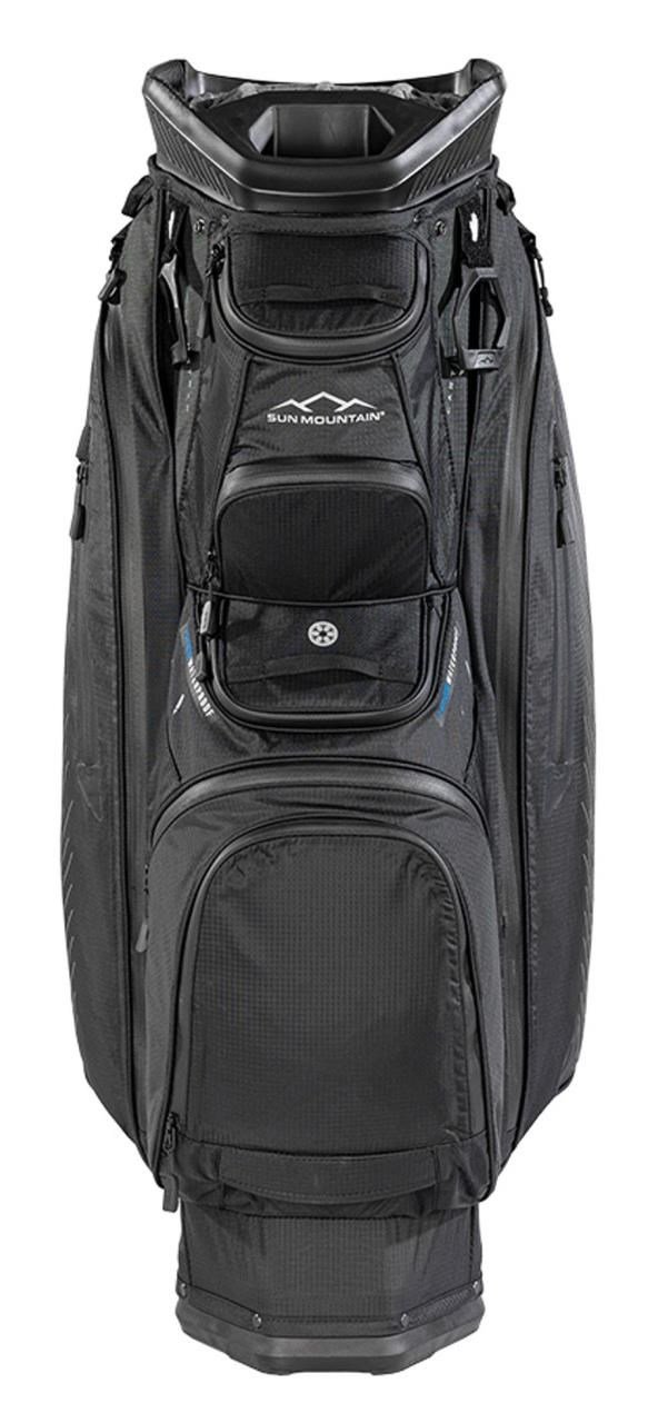 Sun Mountain H2NO C130 cart bag, zwart