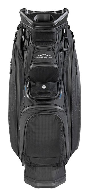 Sun Mountain H2NO C130 cart bag, zwart