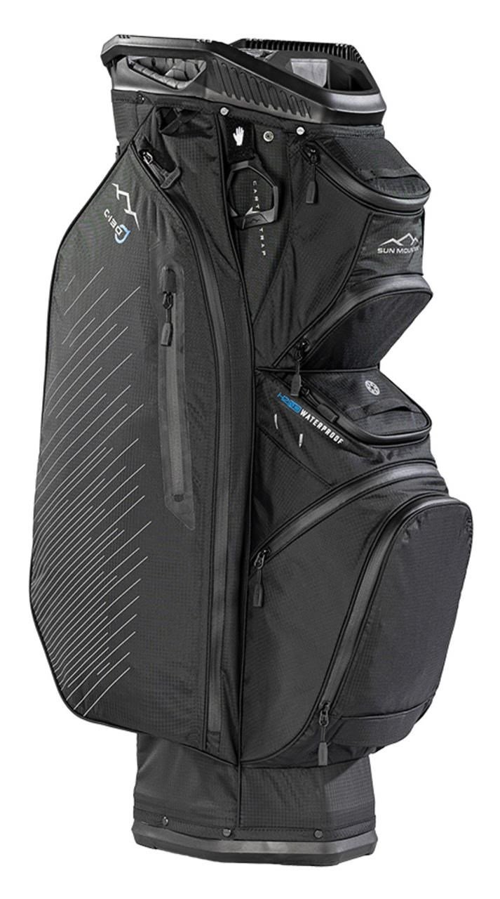 Sun Mountain H2NO C130 cart bag, zwart