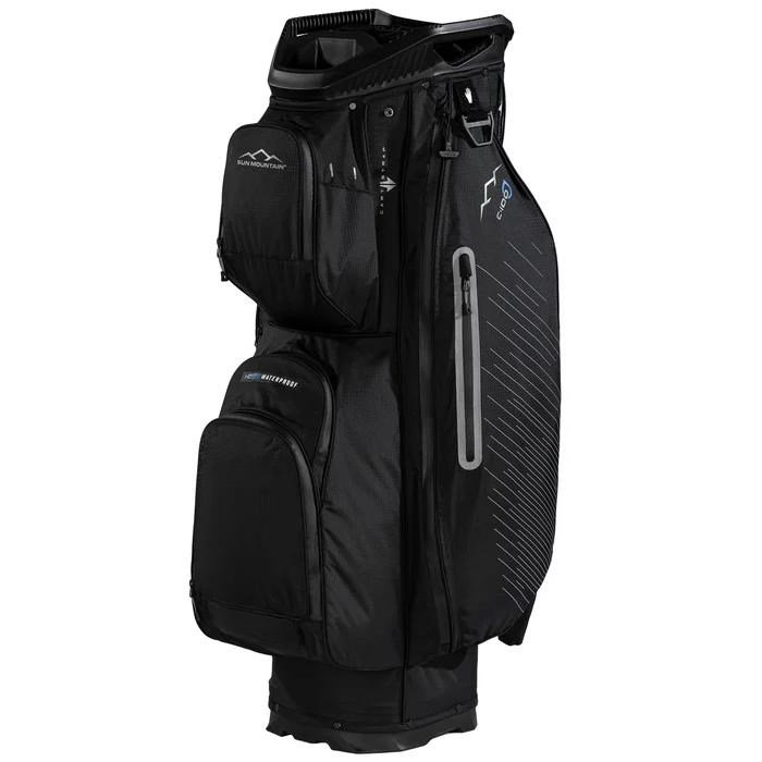 Sun Mountain H2NO C100 Waterproof cart bag, zwart