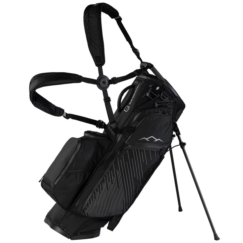 Sun Mountain H2NO E-4.5 14 Way VLO waterproof stand bag, black/steel