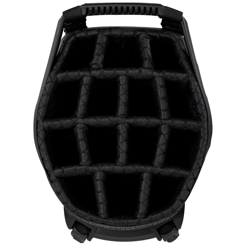 Sun Mountain H2NO E-4.5 14 Way VLO waterproof stand bag, black/steel