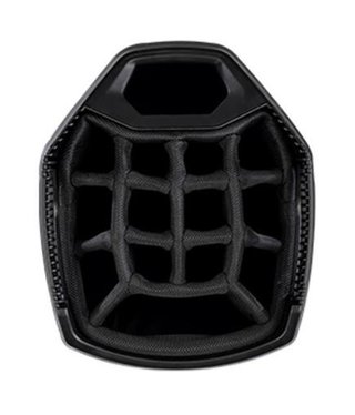 Sun Mountain Forerunner cart bag, zwart/nikkel/rood