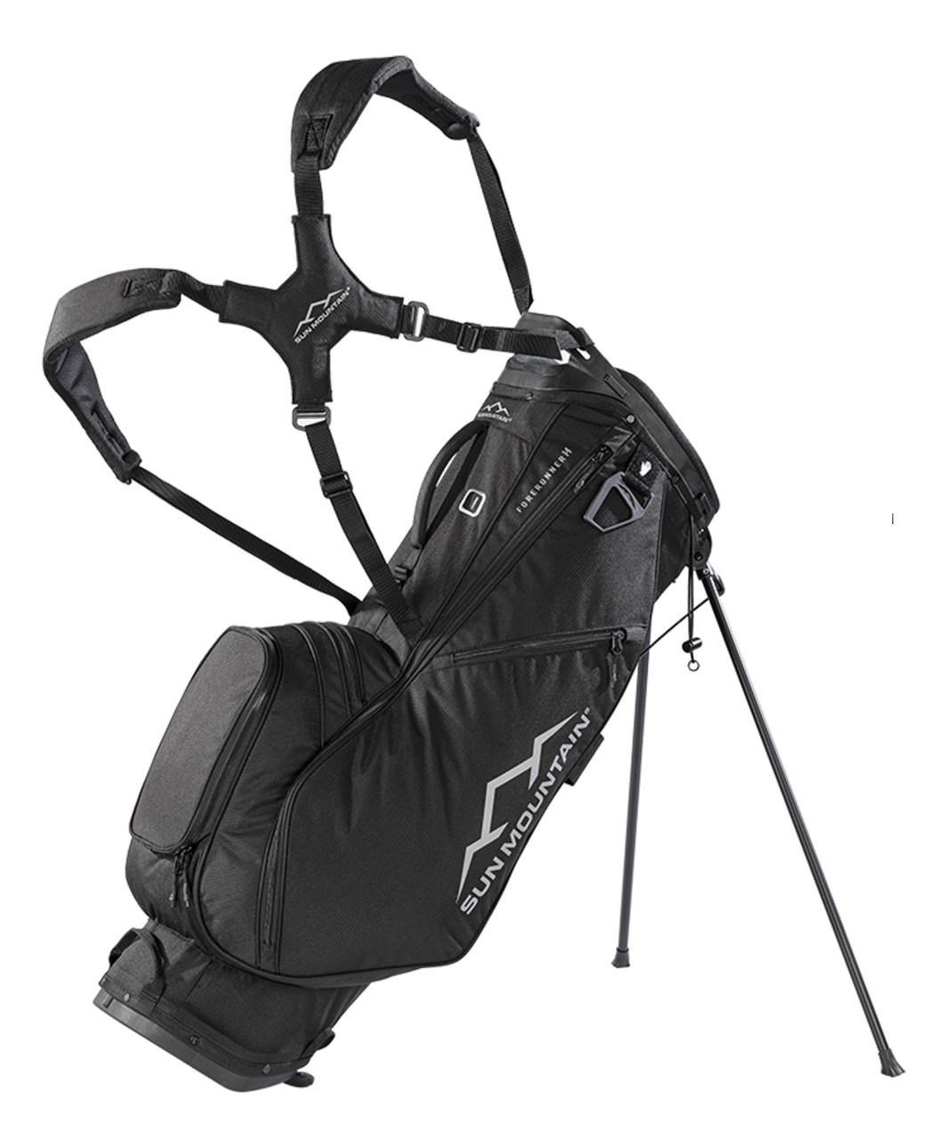 Sun Mountain Forerunner stand bag, zwart