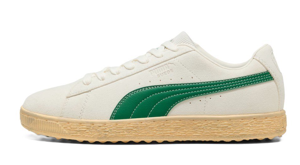 Puma Golf Puma Suede 30904 heren golfschoenen, beige